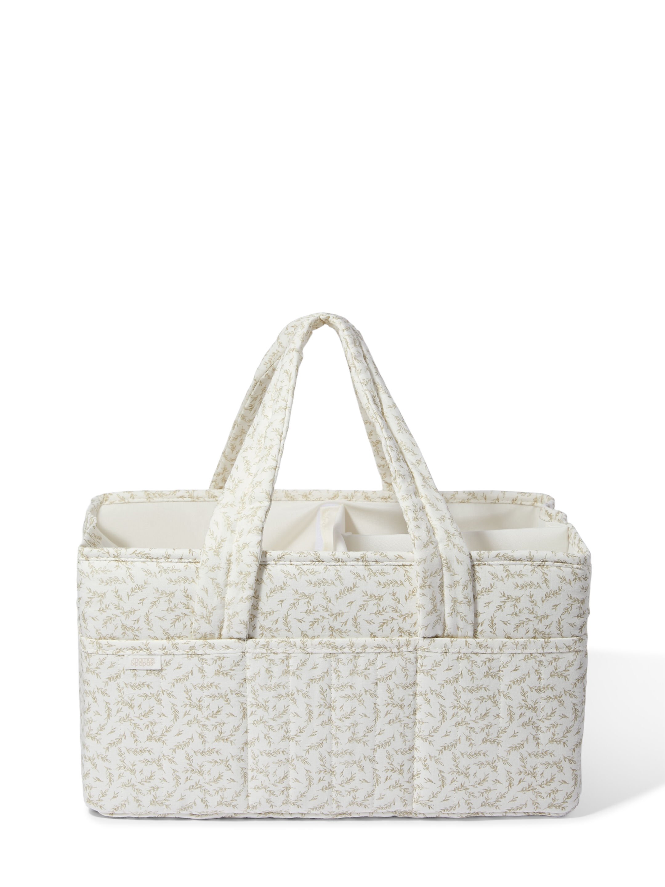 Nappy Caddy 5 Piece Bundle with 3 piece Organic Sleepsuit  - Leaf image number 3